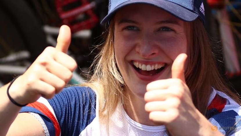 Olympics-Cycling-Britain's Worthington and Australian Martin win BMX freestyle golds Olympics-Cycling-Britain's Worthington and Australian Martin win BMX freestyle golds