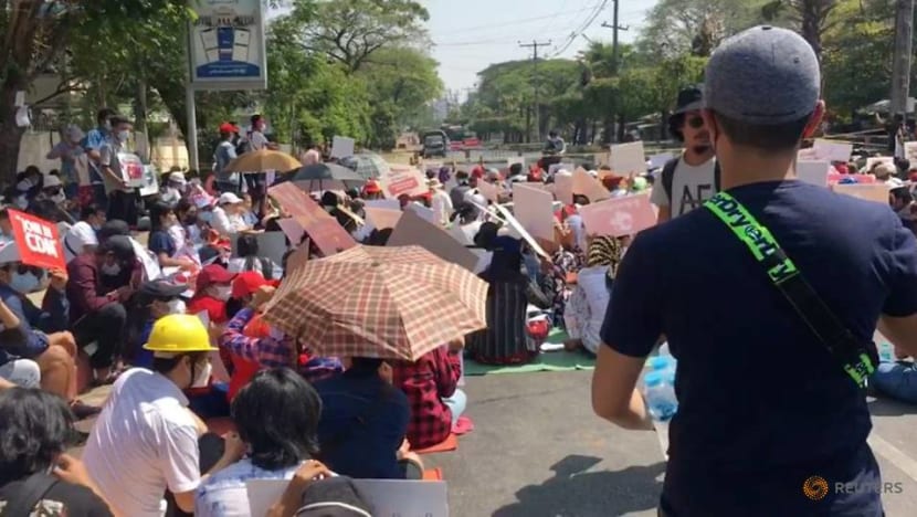 Myanmar coup opponents call for new show of force Myanmar coup opponents call for new show of force