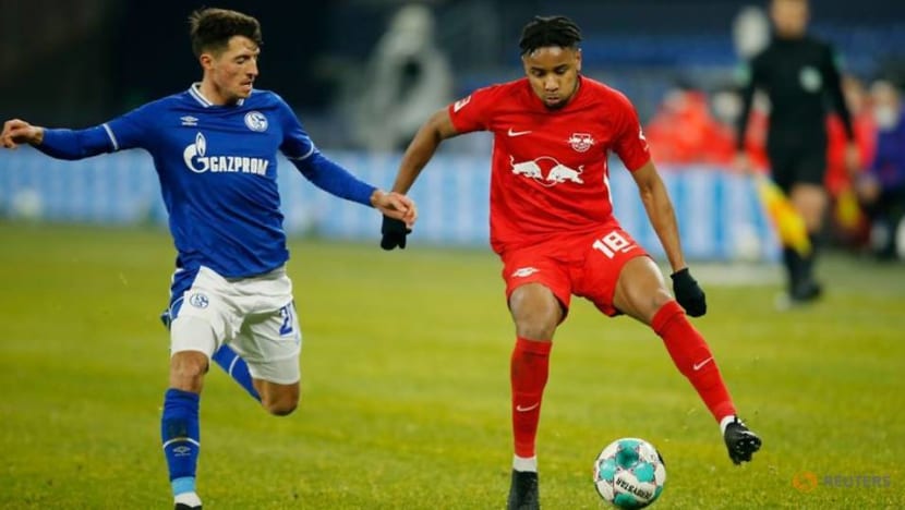 Football: RB Leipzig cruise past bottom club Schalke 3-0 Football: RB Leipzig cruise past bottom club Schalke 3-0