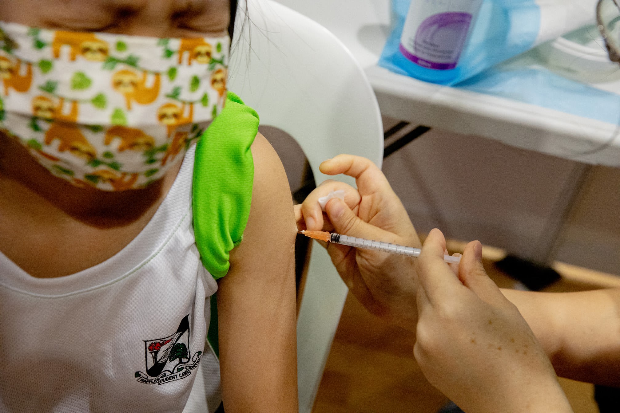 Singapore started vaccinating children aged five to 11 in December 2021.