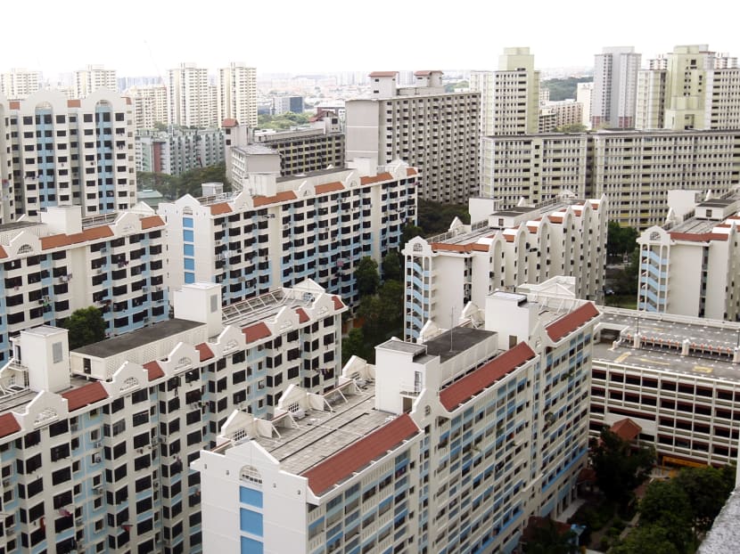 HDB housing at Toa Payoh estate on 10 April 2014. Photo. Ernest Chua.