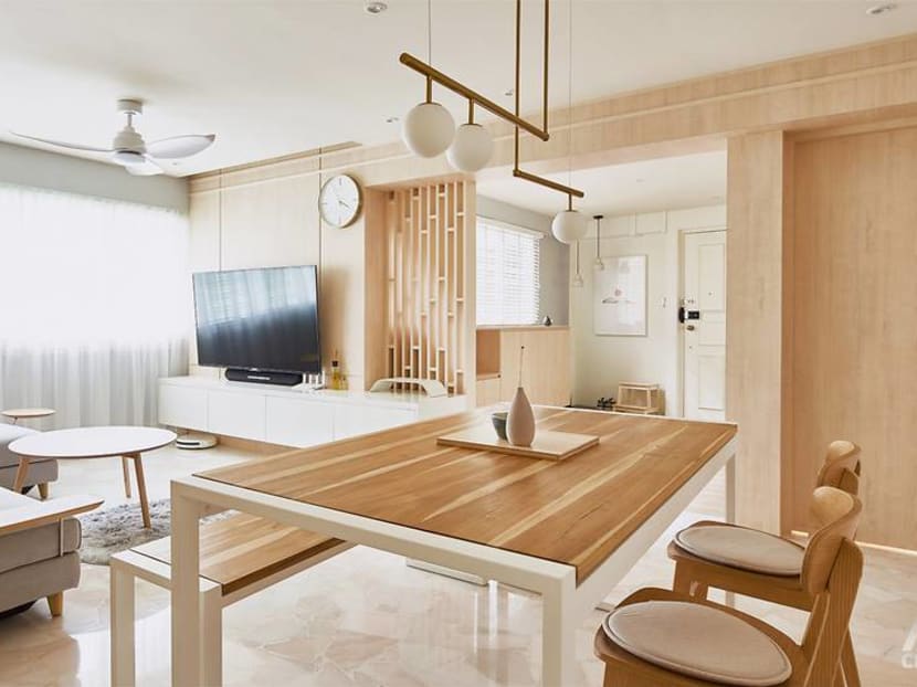 Zen out with shoji screens in this couple’s Japanese-inspired 4-room HDB flat