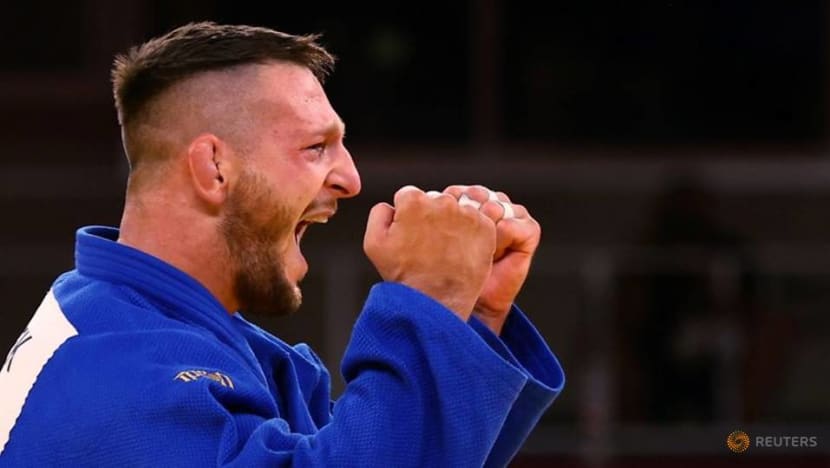Olympics-Judo-Czech Krpalek wins men's +100 kg category Olympics-Judo-Czech Krpalek wins men's +100 kg category