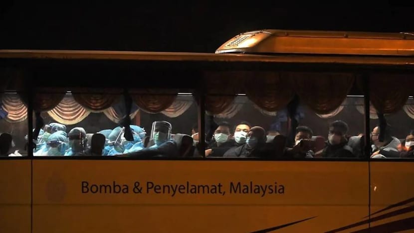 Malaysians evacuated from Wuhan arrive at KLIA Malaysians evacuated from Wuhan arrive at KLIA