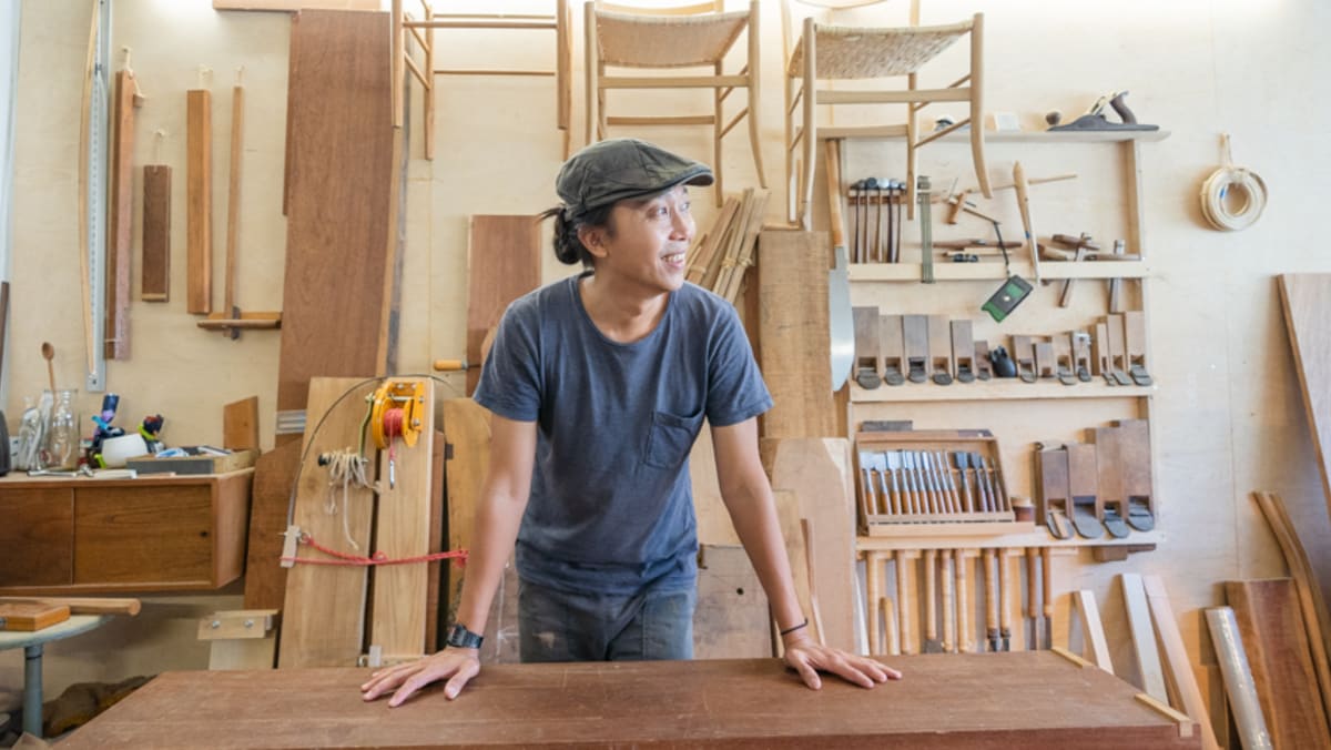 He went from web developer to furniture maker A more fulfilling