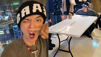 Show Luo Shows Off Impressive Lung Power By Blowing Out 12 Candles In One Go