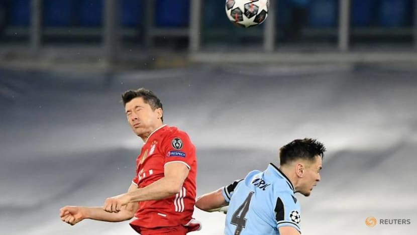 Lewandowski hits goal landmark as Bayern Munich hammer Lazio in Rome Lewandowski hits goal landmark as Bayern Munich hammer Lazio in Rome