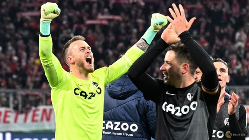 Freiburg stun Bayern 2-1 with last-gasp penalty in German Cup last eight Freiburg stun Bayern 2-1 with last-gasp penalty in German Cup last eight