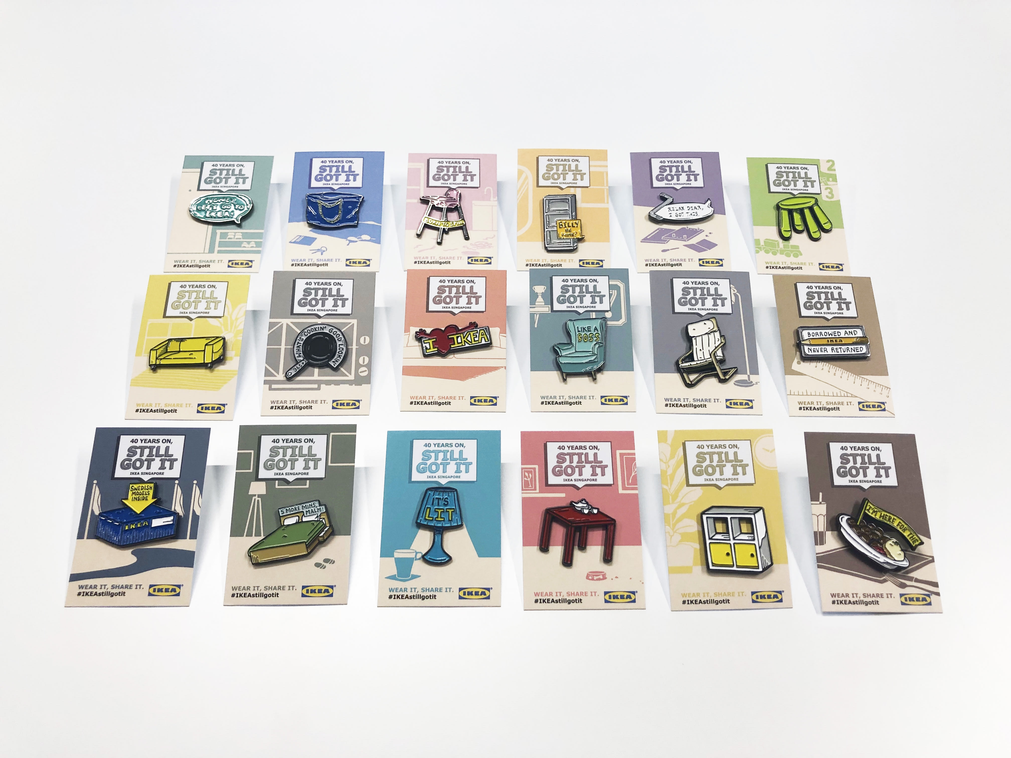 Giveaway: Cute & Punny Pins From Ikea To Celebrate 40 Years In Singapore Giveaway: Cute & Punny Pins From Ikea To Celebrate 40 Years In Singapore