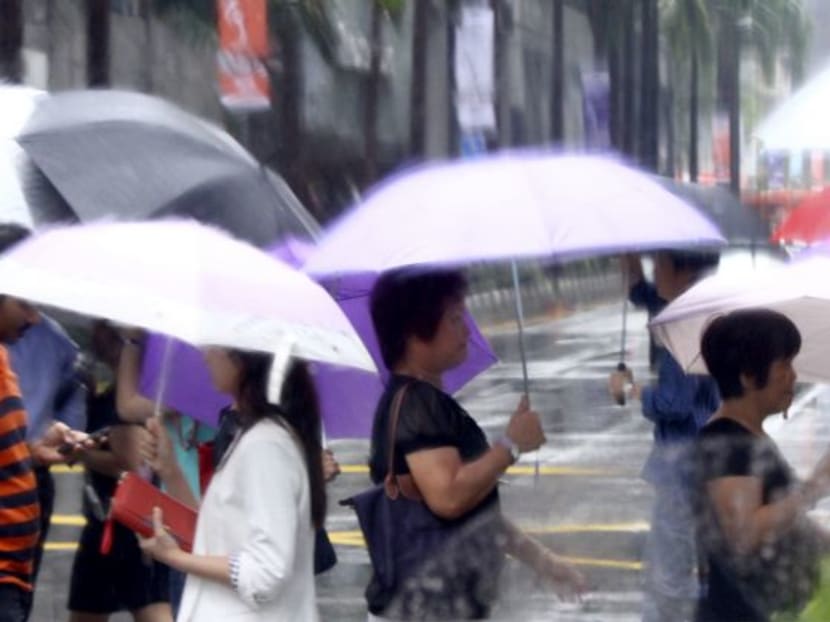 There's bike sharing, so why not umbrella sharing? Those in Sembawang will get to test out this new initiative. TODAY file photo There's bike sharing, so why not umbrella sharing? Those in Sembawang will get to test out this new initiative. TODAY file photo
