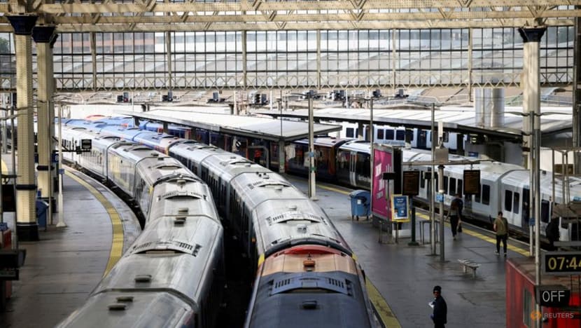 Britain's trains disrupted in second widespread rail strike in a week Britain's trains disrupted in second widespread rail strike in a week