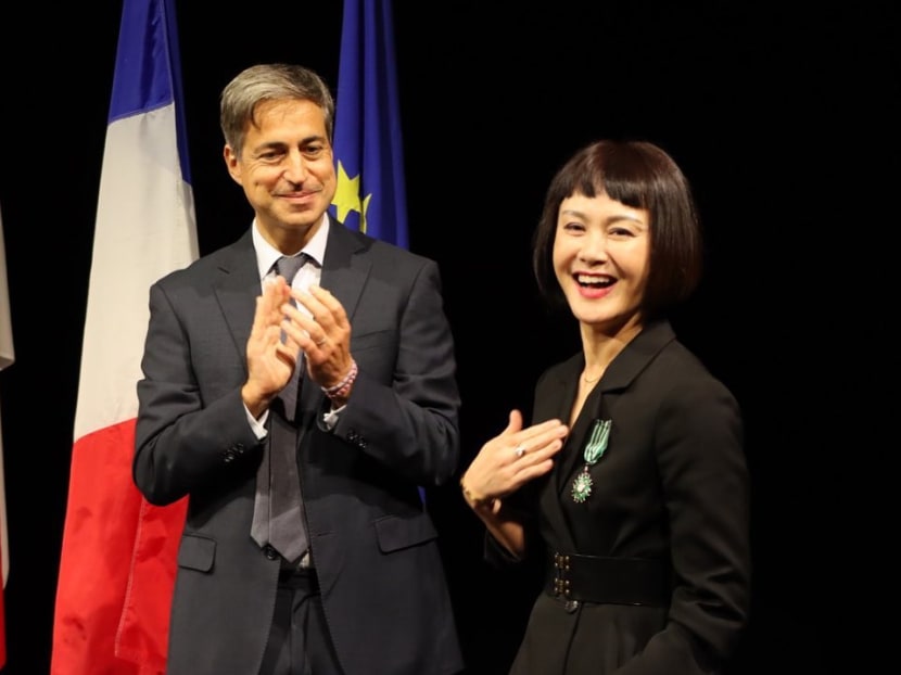 Singaporean actress Janice Koh awarded knighthood by French government