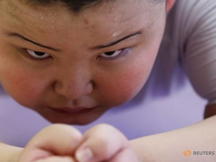 Meet Kyuta: The 10-year-old, 85kg sumo in training Meet Kyuta: The 10-year-old, 85kg sumo in training