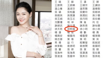 Barbie Hsu’s Name Found In List Of Hongkong’s Controversial Security Law Supporters, But She Says It’s Not Her