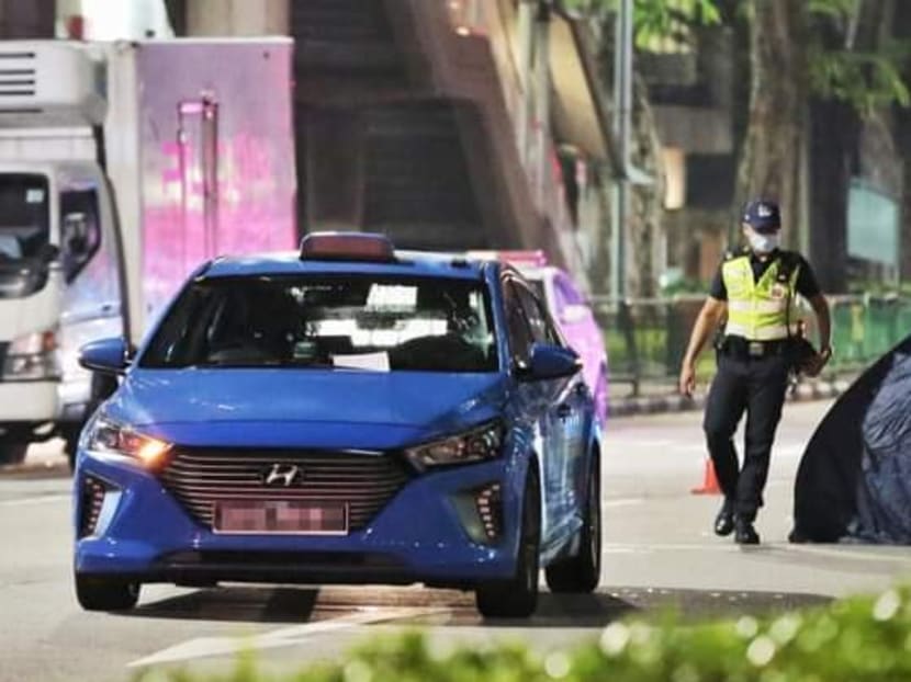 The police said that at 12.41am, they were alerted to an accident involving a taxi and a pedestrian along North Bridge Road towards South Bridge Road.