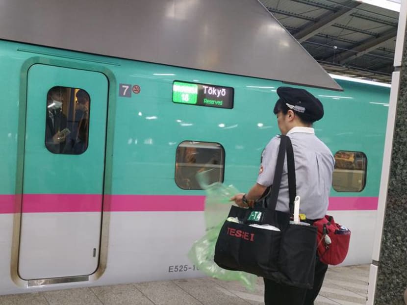 Cleaning brigade helps Japan’s bullet trains to run on time