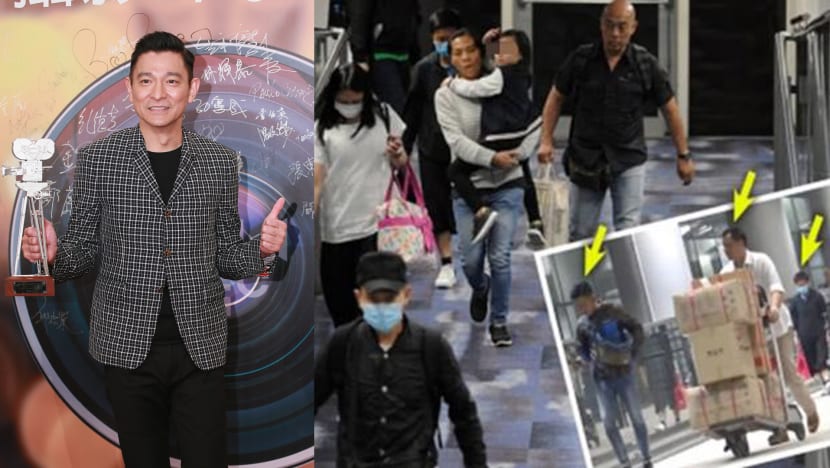 Andy Lau And Family Travels With An Entourage of 12