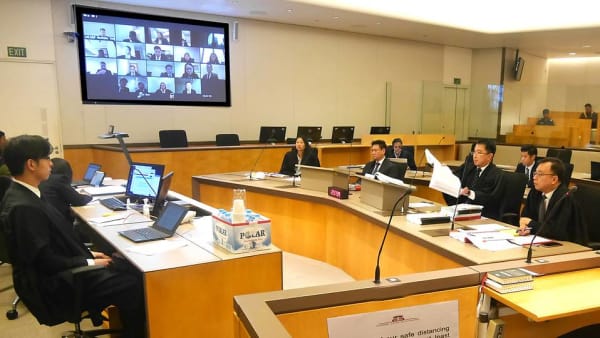 High online court hearings