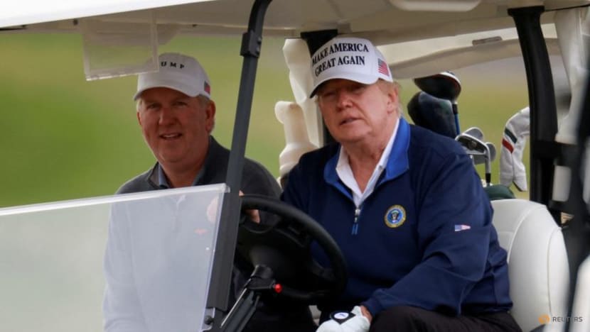 Trump tells golfers to 'take the money' and join LIV Golf Trump tells golfers to 'take the money' and join LIV Golf