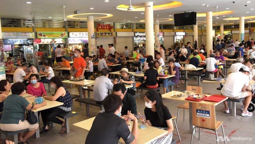 COVID-19: Hawker centre seat markings revised, restrictions at some markets to be removed in Phase 3 COVID-19: Hawker centre seat markings revised, restrictions at some markets to be removed in Phase 3