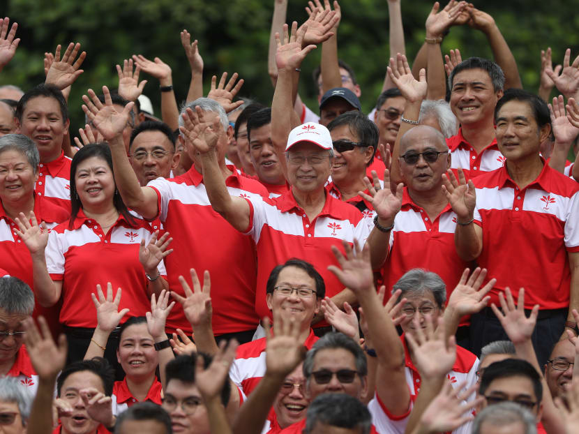 The Progress Singapore Party on Sunday (Sept 29) went on a walkabout which, according to them, spanned all 29 electoral constituencies across Singapore. The Progress Singapore Party on Sunday (Sept 29) went on a walkabout which, according to them, spanned all 29 electoral constituencies across Singapore.