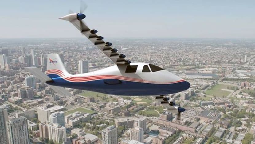 NASA dedah pesawat elektrik pertama NASA dedah pesawat elektrik pertama