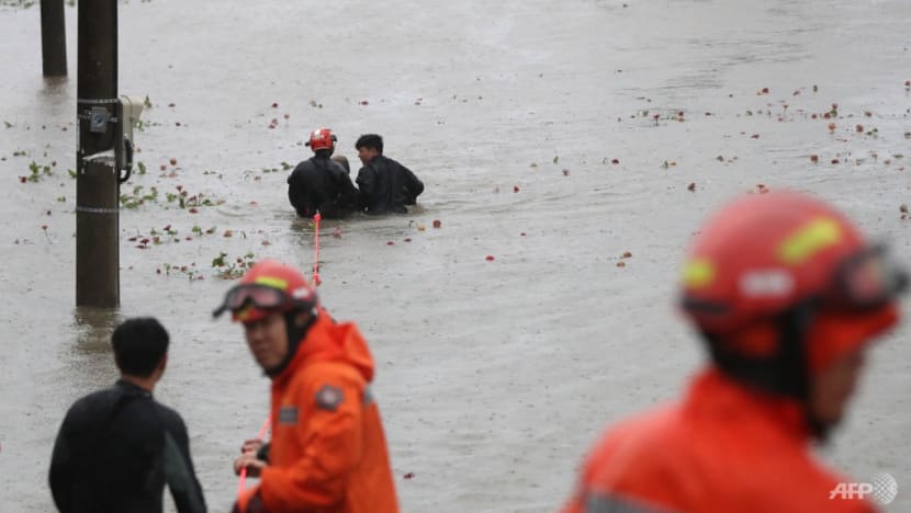 Typhoon Hinnamnor kills one, leaves several missing in South Korea Typhoon Hinnamnor kills one, leaves several missing in South Korea