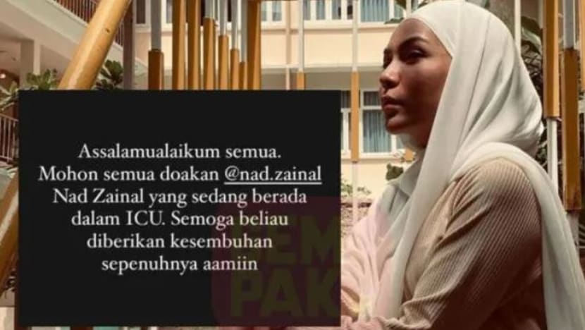 Nad Zainal dimasukkan ke ICU akibat jangkitan kuman pada paru-parunya Nad Zainal dimasukkan ke ICU akibat jangkitan kuman pada paru-parunya