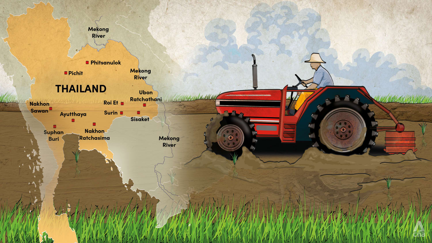 Rice and the Climate Crisis: Thai rice farmers struggle against climate-driven challenges Rice and the Climate Crisis: Thai rice farmers struggle against climate-driven challenges