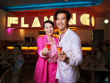 Who's more fun when they're tipsy – Pierre Png or Andrea De Cruz?  
