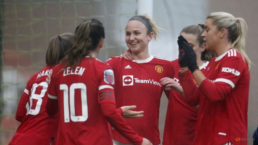 Manchester United crush Villa to go third in WSL Manchester United crush Villa to go third in WSL