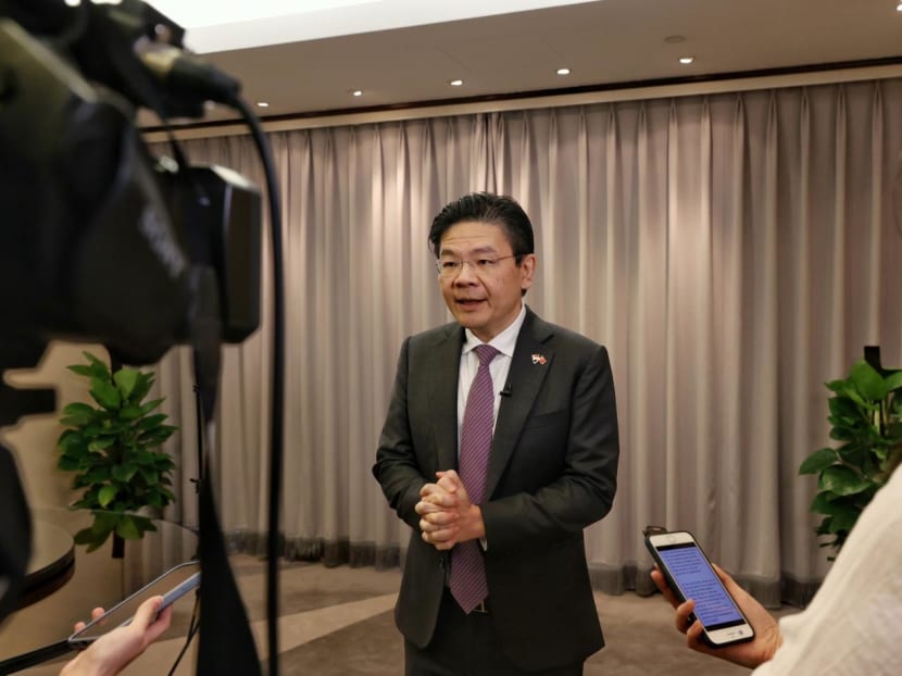A file photograph of Deputy Prime Minister Lawrence Wong. A file photograph of Deputy Prime Minister Lawrence Wong.