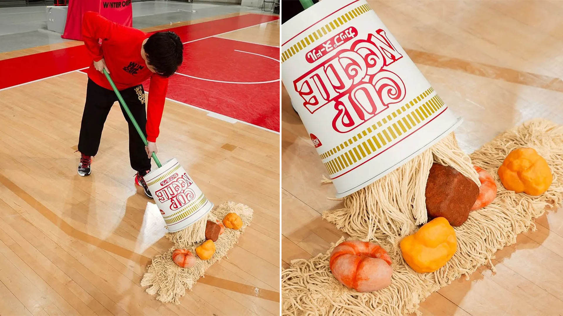 Instant Noodle Mops Exist, But They're Not For Everyone