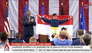 Singaporean graduates top of class at US Air Force Academy