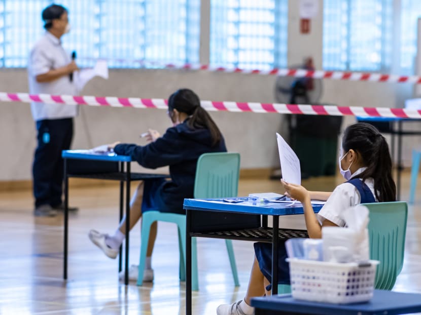 560 quarantined students sat for first PSLE written paper; procedures 'can be improved', parents say