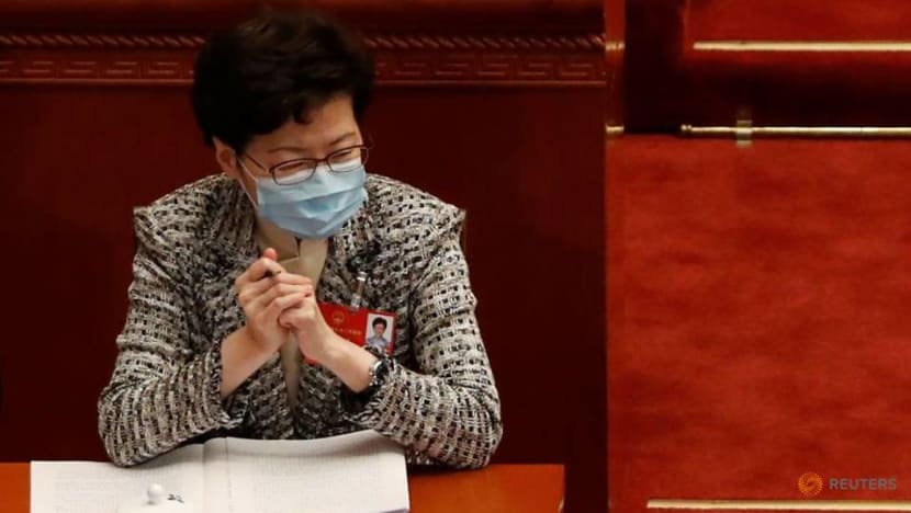 Hong Kong leader Carrie Lam reassures on national security legislation Hong Kong leader Carrie Lam reassures on national security legislation