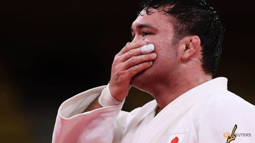 Olympics-Judo-Japanese judoka Wolf wins gold in men's -100 kg category in Tokyo Olympics-Judo-Japanese judoka Wolf wins gold in men's -100 kg category in Tokyo