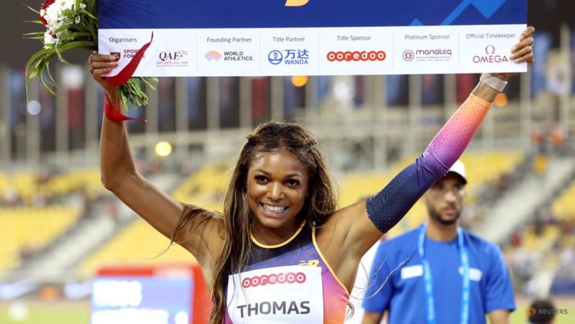 Thomas and Lyles claim 200m wins in Diamond League opener Thomas and Lyles claim 200m wins in Diamond League opener