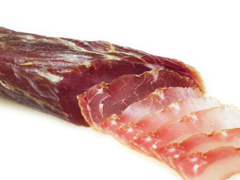 Dining at the grocers