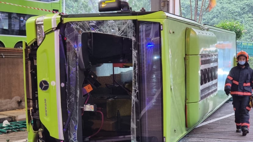 Bukit Batok bus collision: Most of those hospitalised have been discharged, 4 remain warded Bukit Batok bus collision: Most of those hospitalised have been discharged, 4 remain warded