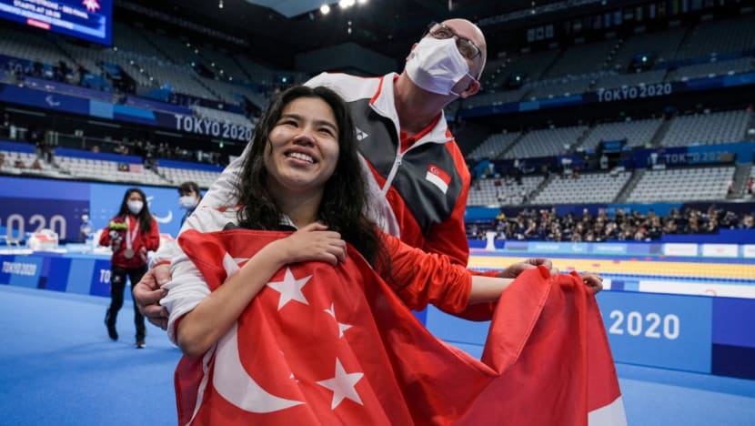 Swimming: Singapore's Yip Pin Xiu wins gold in women's 100m backstroke S2 at Tokyo Paralympics