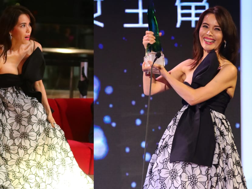 Ah Jie now has the most Best Actress wins (4!) in Star Awards history.