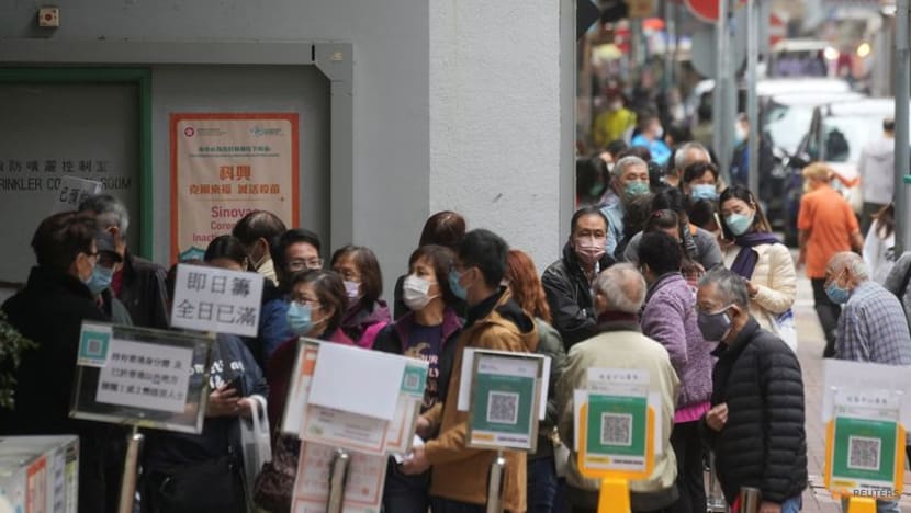 Record Hong Kong COVID-19 infections strain hospitals, China pledges support