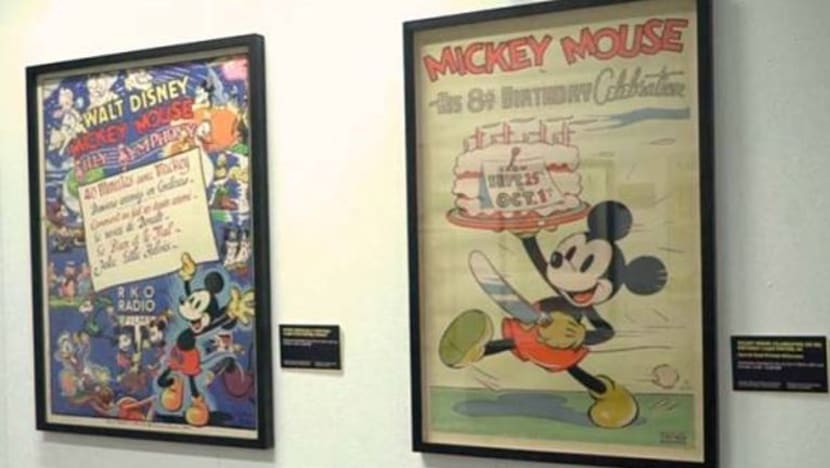 Poster vintaj Mickey Mouse dijangka raih ribuan dolar