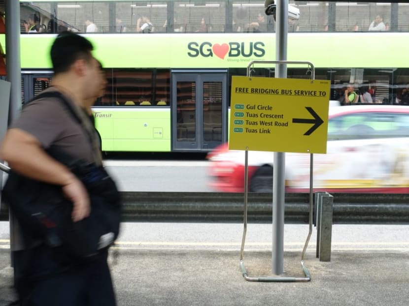 From Monday, train service between Gul Circle and Tuas Link will resume, but there will be no train service between Gul Circle and Joo Koon for up to a month. Photo: Koh Mui Fong/TODAY
