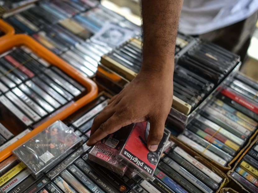 Cassettes tapes are an underground-music fixture in South-east Asia, especially for struggling bands getting their name out. Photo: AFP