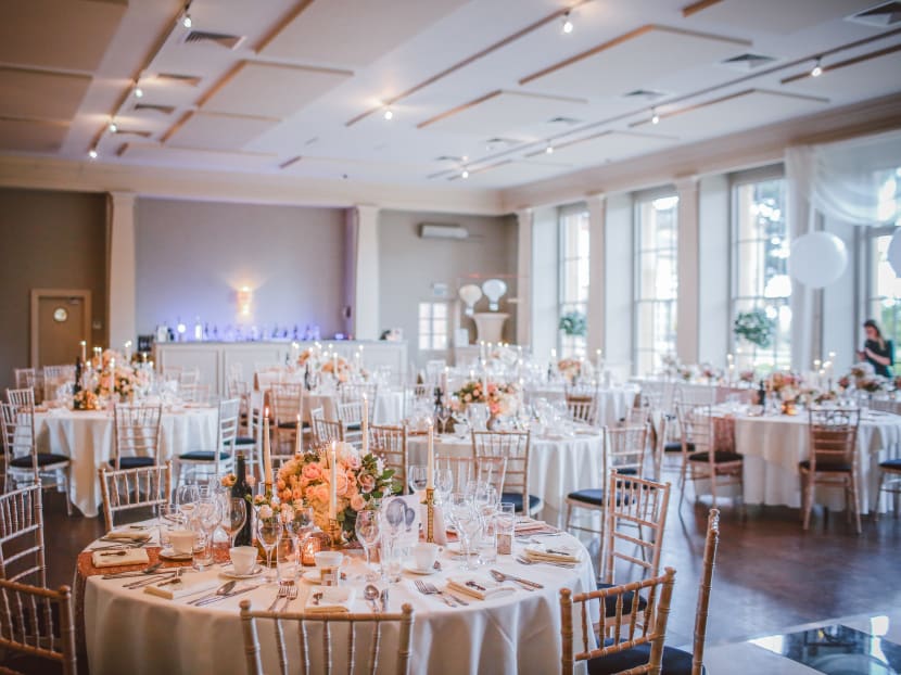 Covid-19: Wedding receptions no longer allowed from May 16; occupancy limits for shopping malls, showrooms to be further reduced Covid-19: Wedding receptions no longer allowed from May 16; occupancy limits for shopping malls, showrooms to be further reduced