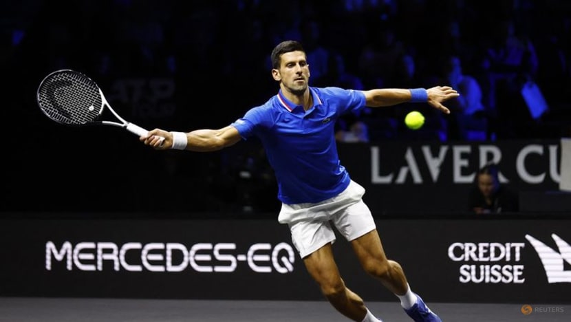 Auger-Aliassime beats Djokovic to put Team World on brink of victory Auger-Aliassime beats Djokovic to put Team World on brink of victory