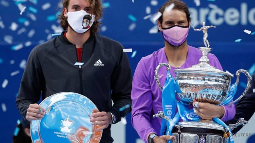 Tennis-Nadal outlasts Tsitsipas to claim 12th Barcelona Open title Tennis-Nadal outlasts Tsitsipas to claim 12th Barcelona Open title