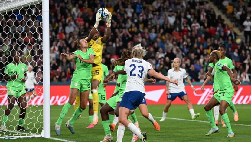 Thua trên loạt penalty, ngựa ô của World Cup 2023 bị loại ở vòng 1/8 2 England-Nigeria round of 16 clash into extra time - CNA